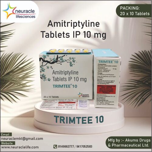 Amitriptyline Tablets Amitriptyline Tablets
