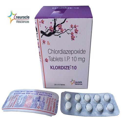 KLORDIZE 10 Chlordiazepoxide 10 mg tab