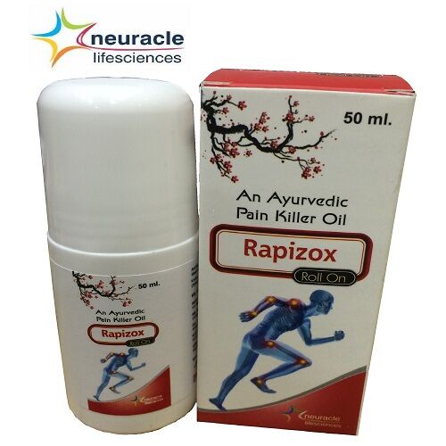 rapizox oil An Ayurvedic Pain Killer Oil (Roll On)
